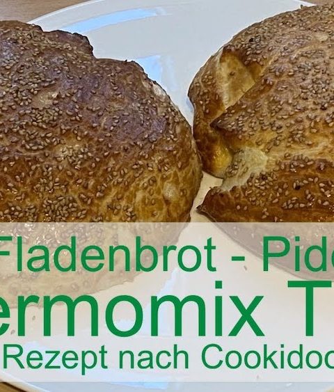 Fladenbrot - Pide mit dem Thermomix TM6 - Rezept nach Cookidoo